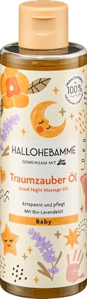 HALLOHEBAMME Baby oil dream magic, 200 ml