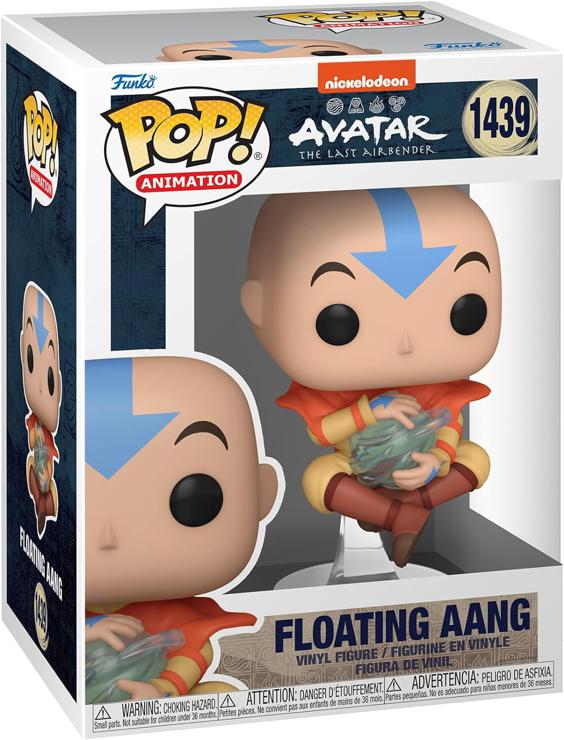 Funko POP! Animation: Avatar: The Last Airbender - Aang Floating - Vinyl Collectible Figure - Gift Idea - Official Merchandise - Toys for Children and Adults - Anime Fans