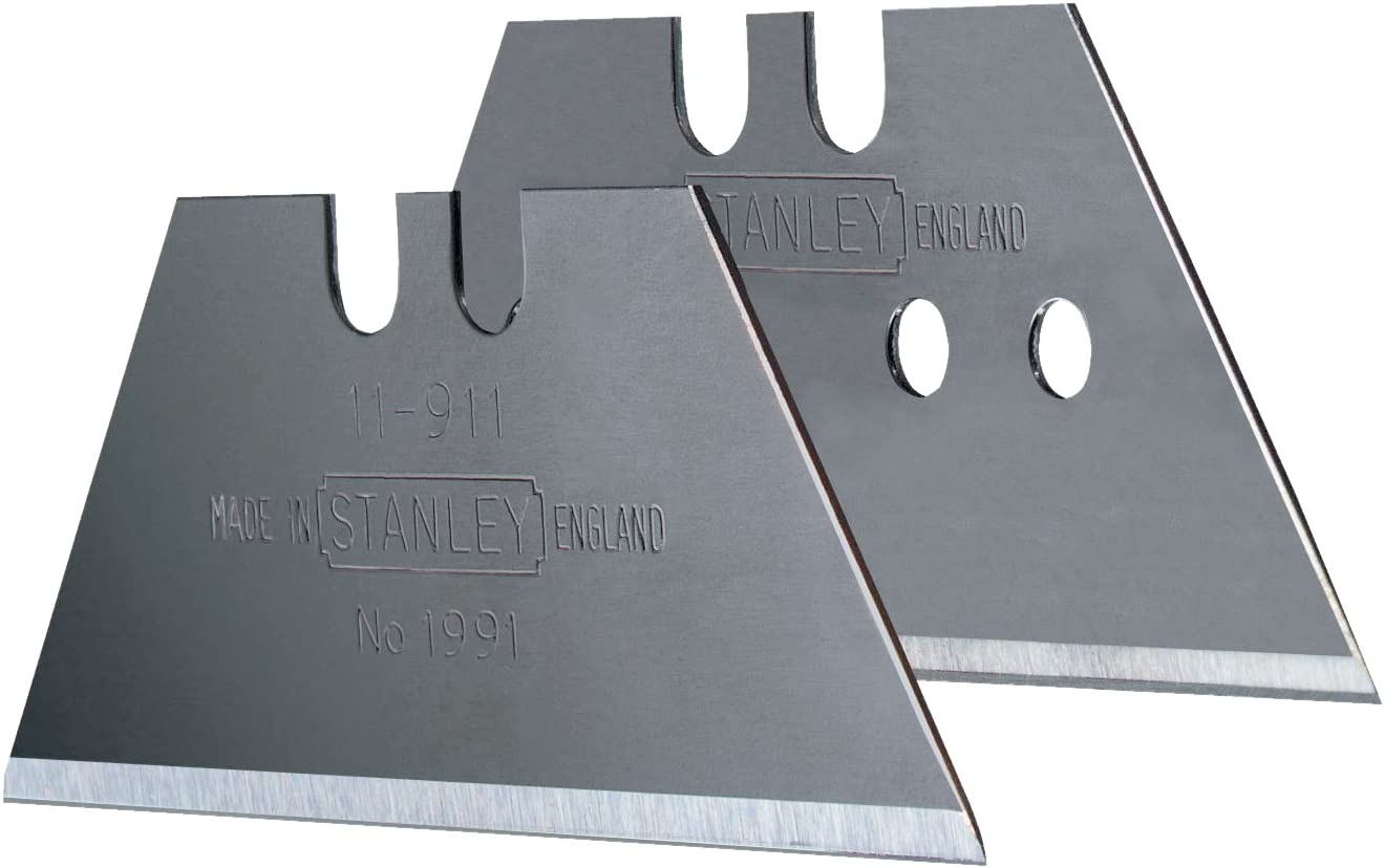 Stanley Trapezklinge 1991 with Punched Holes Pack of 10 / 3-11-908