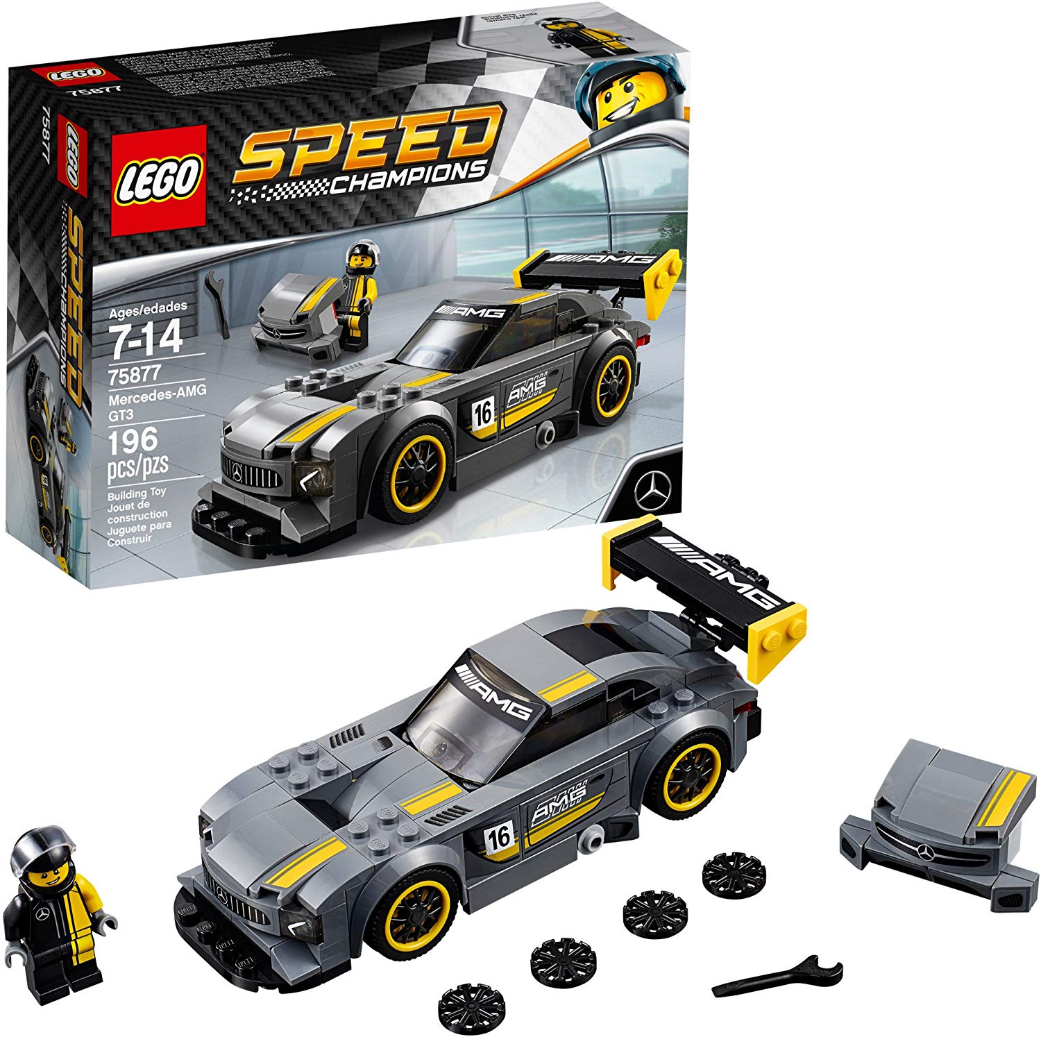 Lego Speed Champions Mercedes Amg Gt3 75877