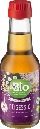 dmBio Vinegar, rice vinegar, 145 ml