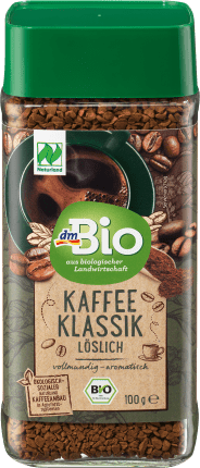 dmBio Coffee classical soluble, 100 g