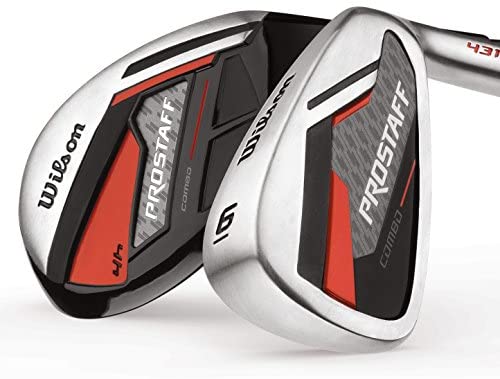 Wilson Prostaff Combo Golf Iron Set 6-Sw, Hybrid 4 & 5