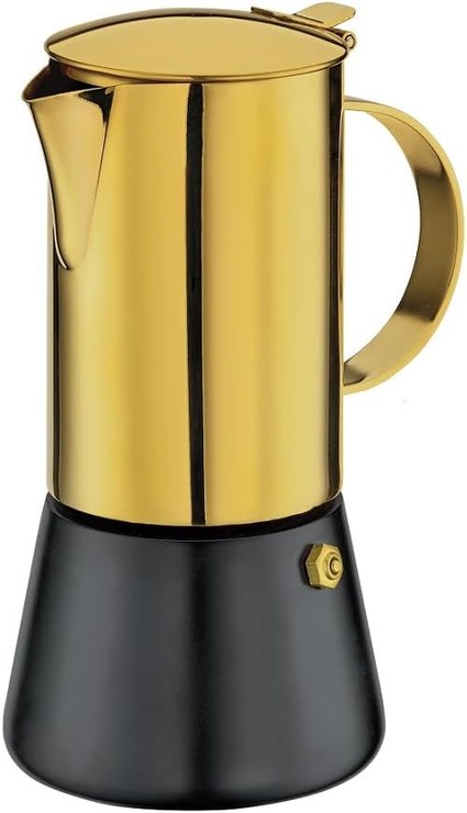 CILIO Aida Oro Espresso Maker 6 Cups Induction