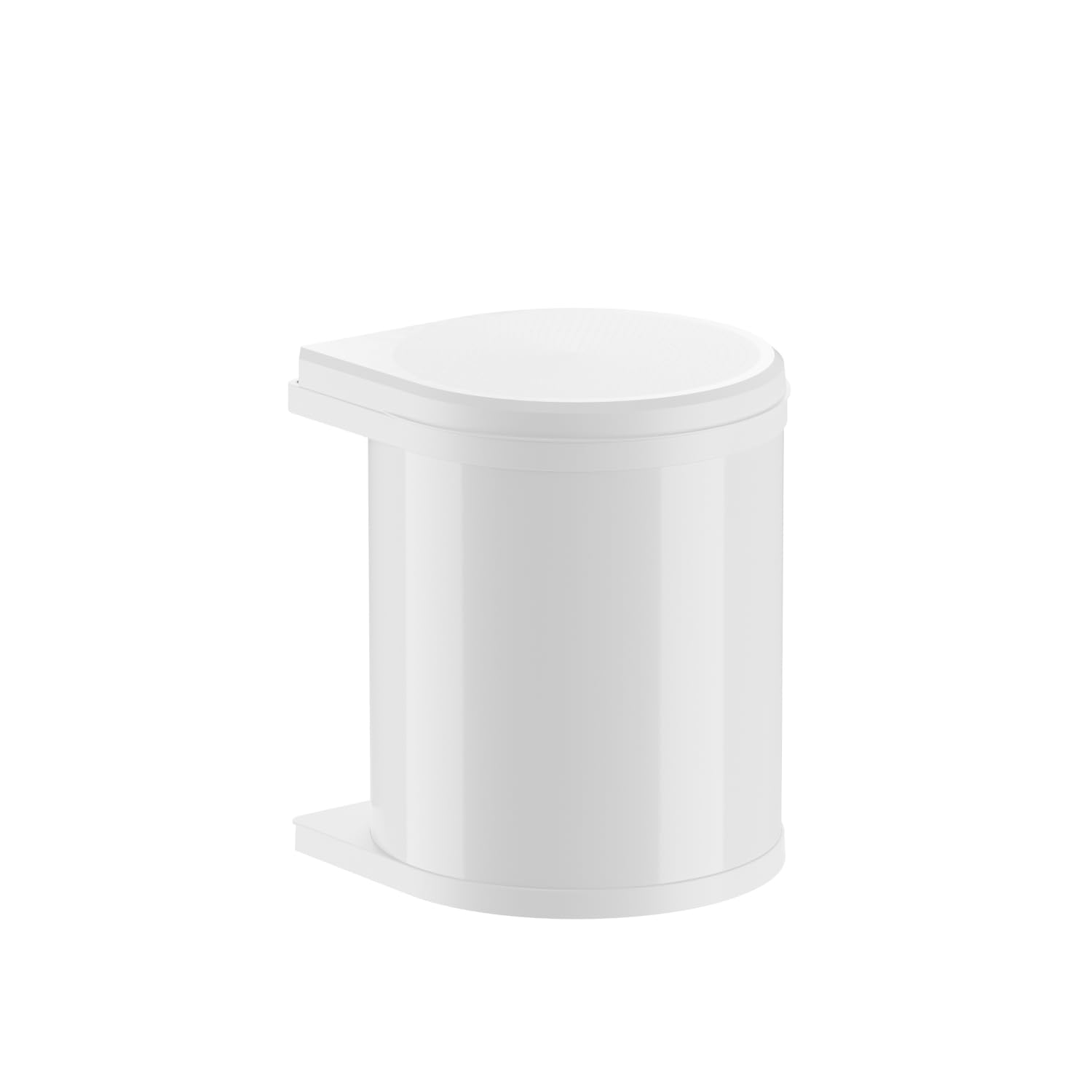 Hailo Mono 3515001 Mo Swing 40.1/15 W Bin Swivel with Hinged Lid, 15 L White