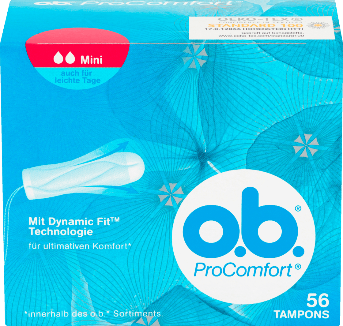 o.b. Tampons Procomfort Mini, 56 St