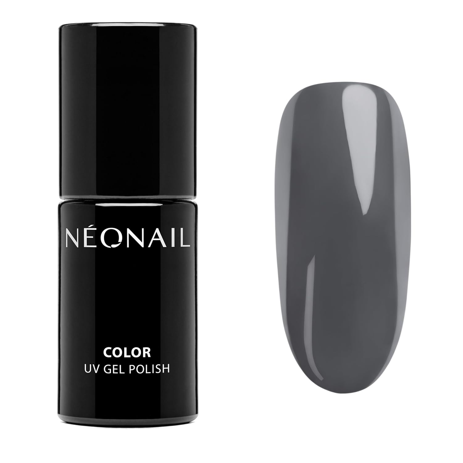 NEONAIL UV Nail Polish 7.2 ml, Grey, Moonstone Miracle, Neonail Colours, UV Varnish, Gel Nails, Nail Design, Shellac