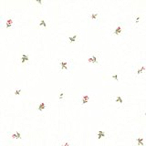 galerie-24 Pp27833  Pretty Prints 4 Polka Flower Green Background Pink Gallery