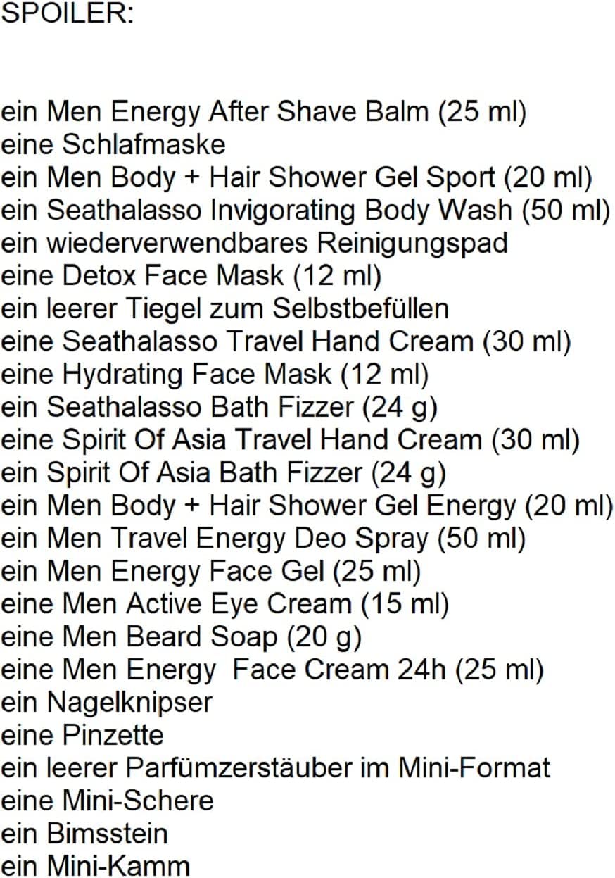 Douglas Kalender Advent Calendar 2023 Men\'s Beauty Exclusive Edition 24 Care Cosmetics Advent Calendar for Men, Christmas Calendar Value 140 €, Men, Black