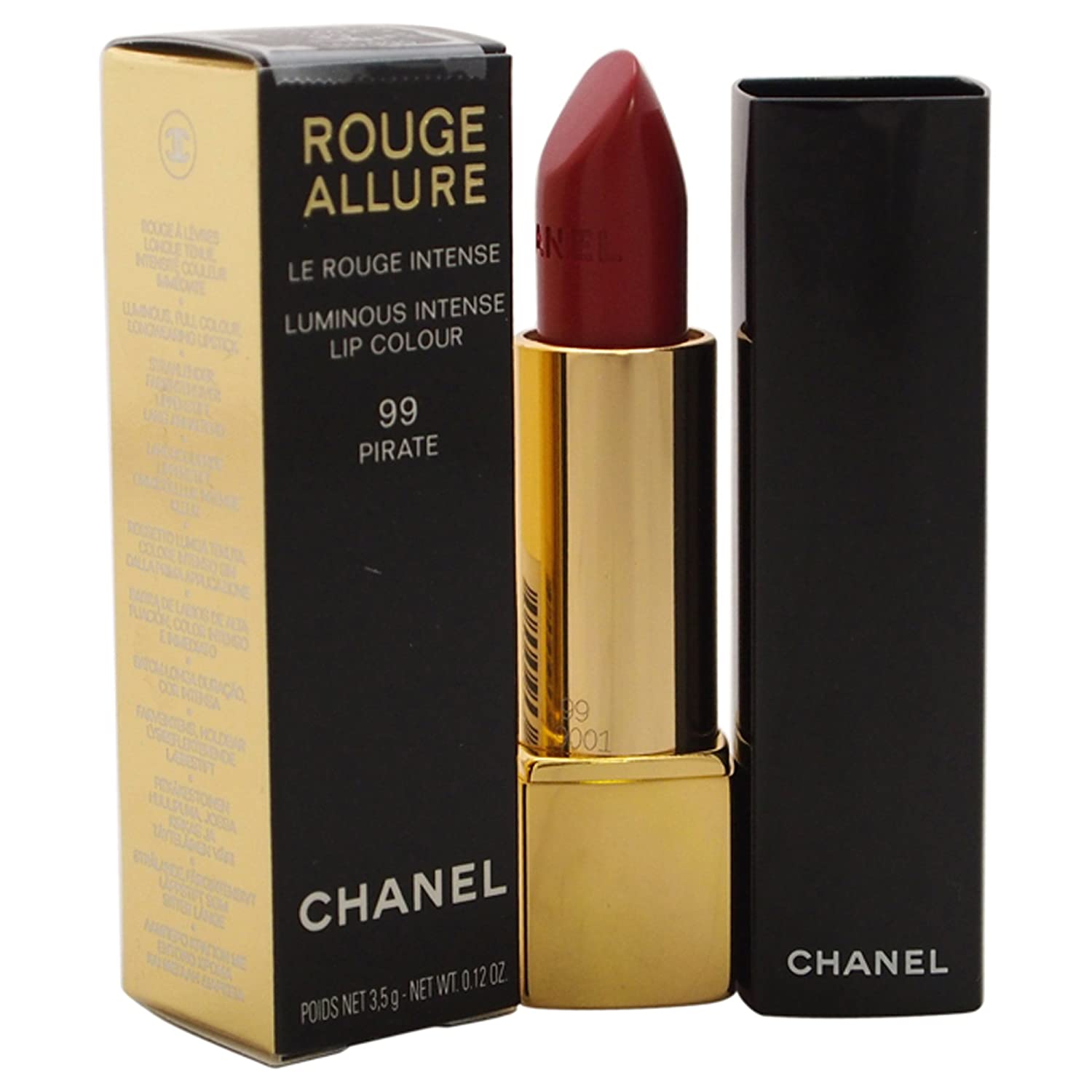 Chanel Rouge Allure Luminous Intense Lip Colour, 3.5 g, ‎99-pirate