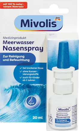 Mivolis Seawater nasal spray, 20 ml