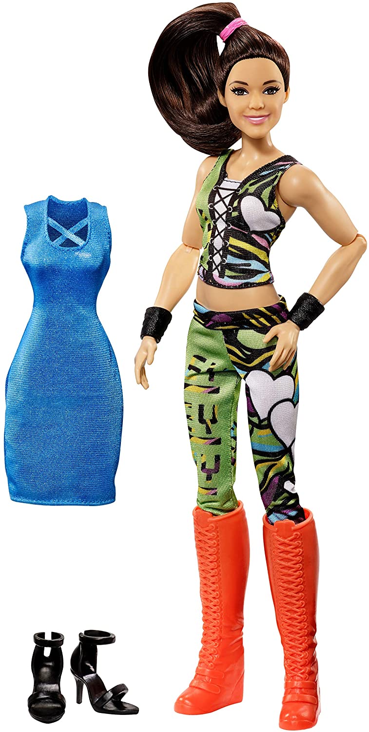 Mattel Gcj46 Wwe Bayley Toy Multi-Coloured