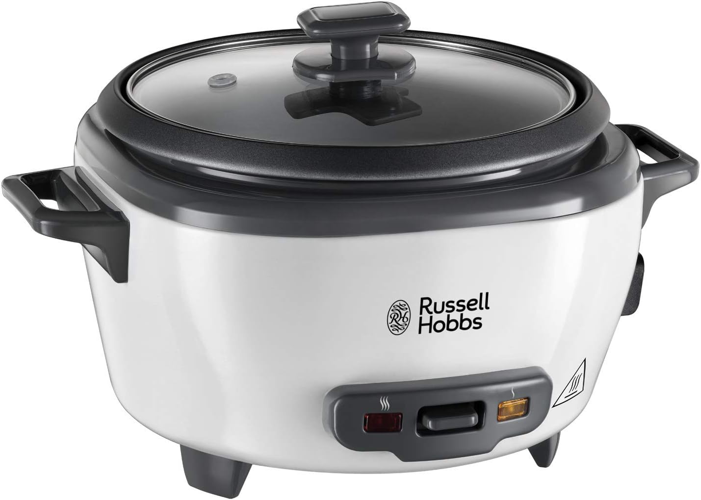 Russell Hobbs [UK Version] 27030 Medium Rice Cooker, Metal, White