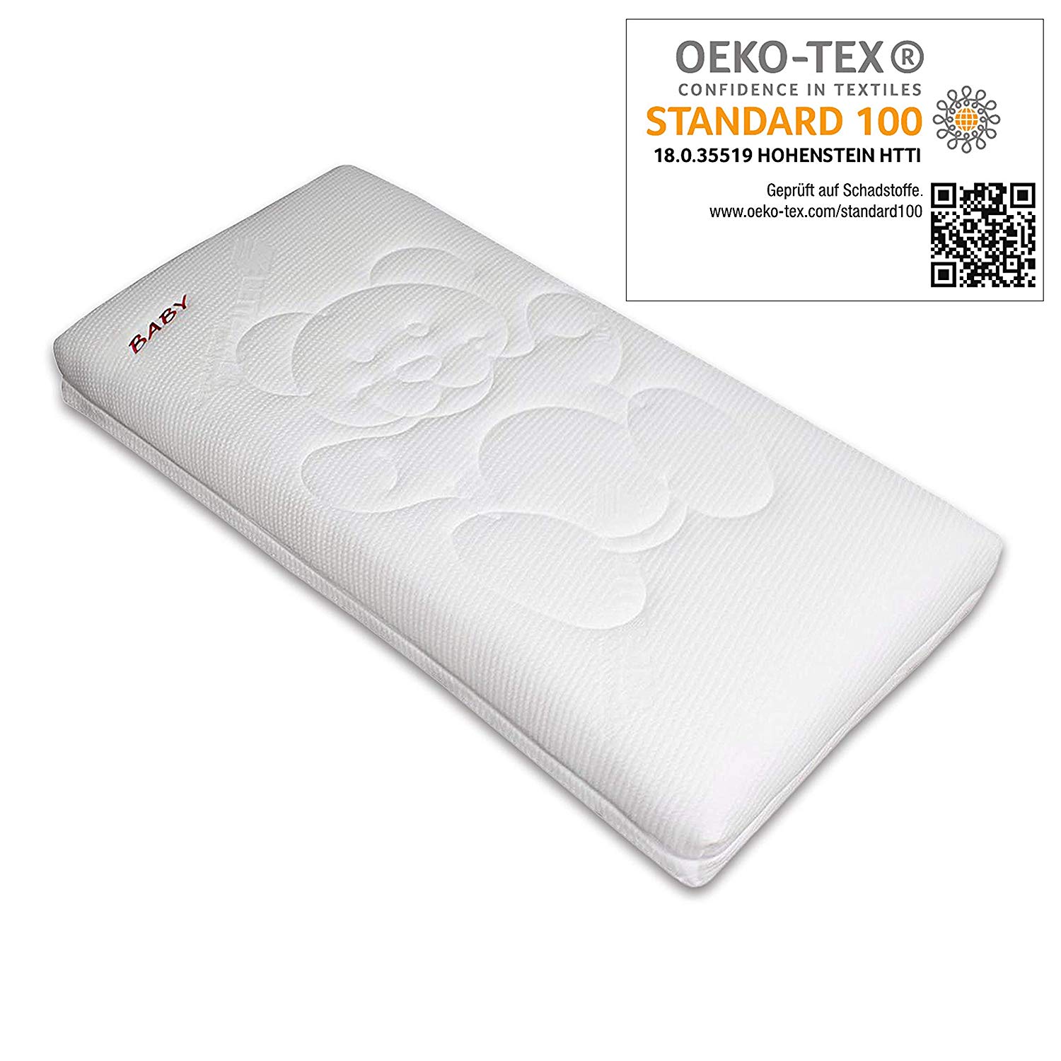 Betten-ABC Abc Junior Duo Child Mattress With Base Baby Side / Infant Side Aloe Vera C