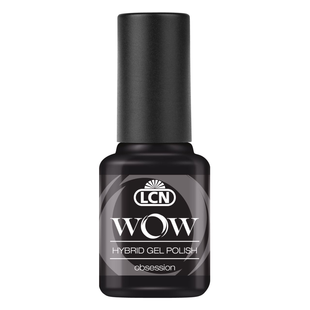 LCN Wow Hybrid Gel Polish \"Love Struck\" 8 ml (No. 840-obsession (black))