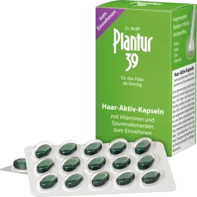 Plantur 39 hair active capsules 60 pieces, 42 g