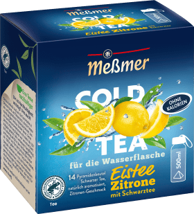 Meßmer Iced tea lemon with black tea (14 bags), 38.5 g