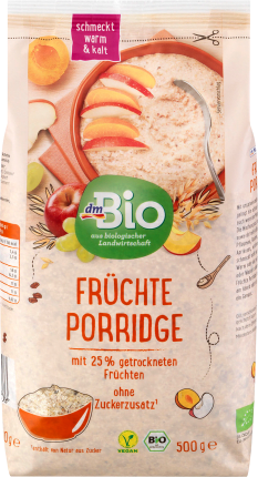 dmBio Fruit porridge, 500 g