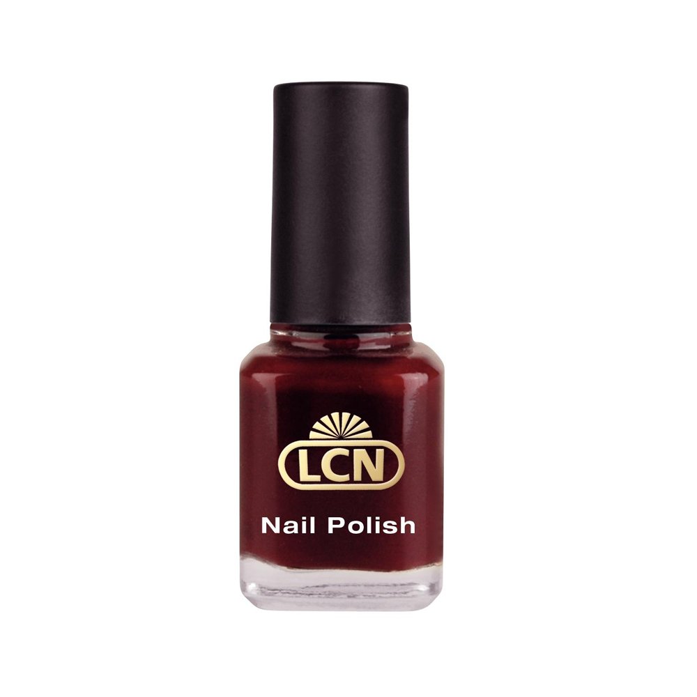 LCN Dark Cherry Nail Polish 059 Cream Finish 8ml, ‎morello
