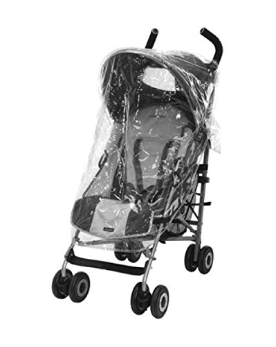 iSi Mini 5230000 A Rain Cover This Rain Cover protects your child, Rain Hat, One Size, Transparent