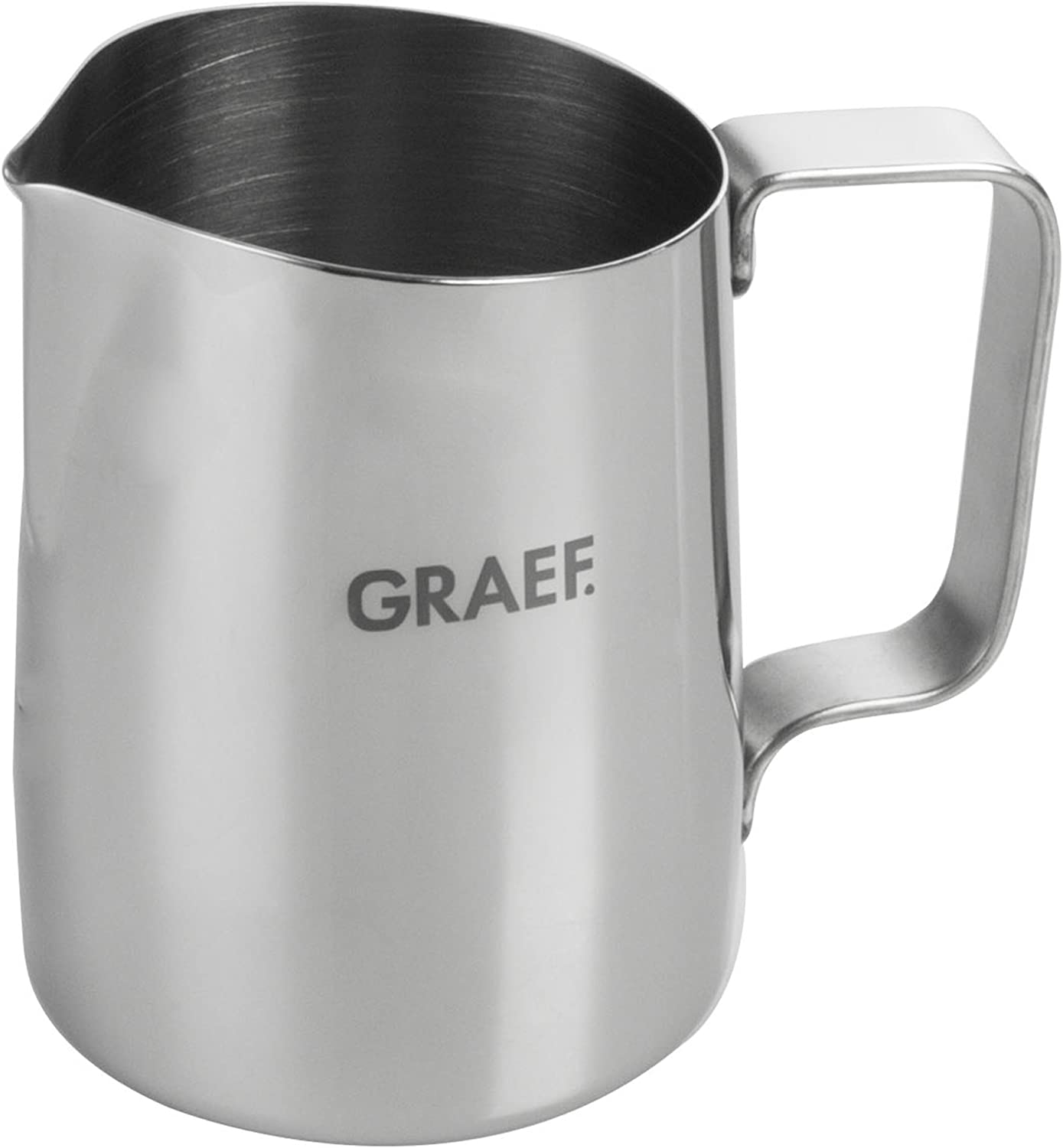 \'GRAEF 146442 Latte Art Milk Can Canister Versare 650 ml Stainless Steel M