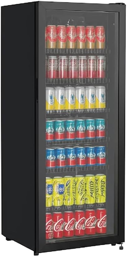 METRO Professional GSC4240B Drinks Refrigerator, 237 L, 110 W, 6 Adjustable Shelves, LED Interior Lighting, Black
