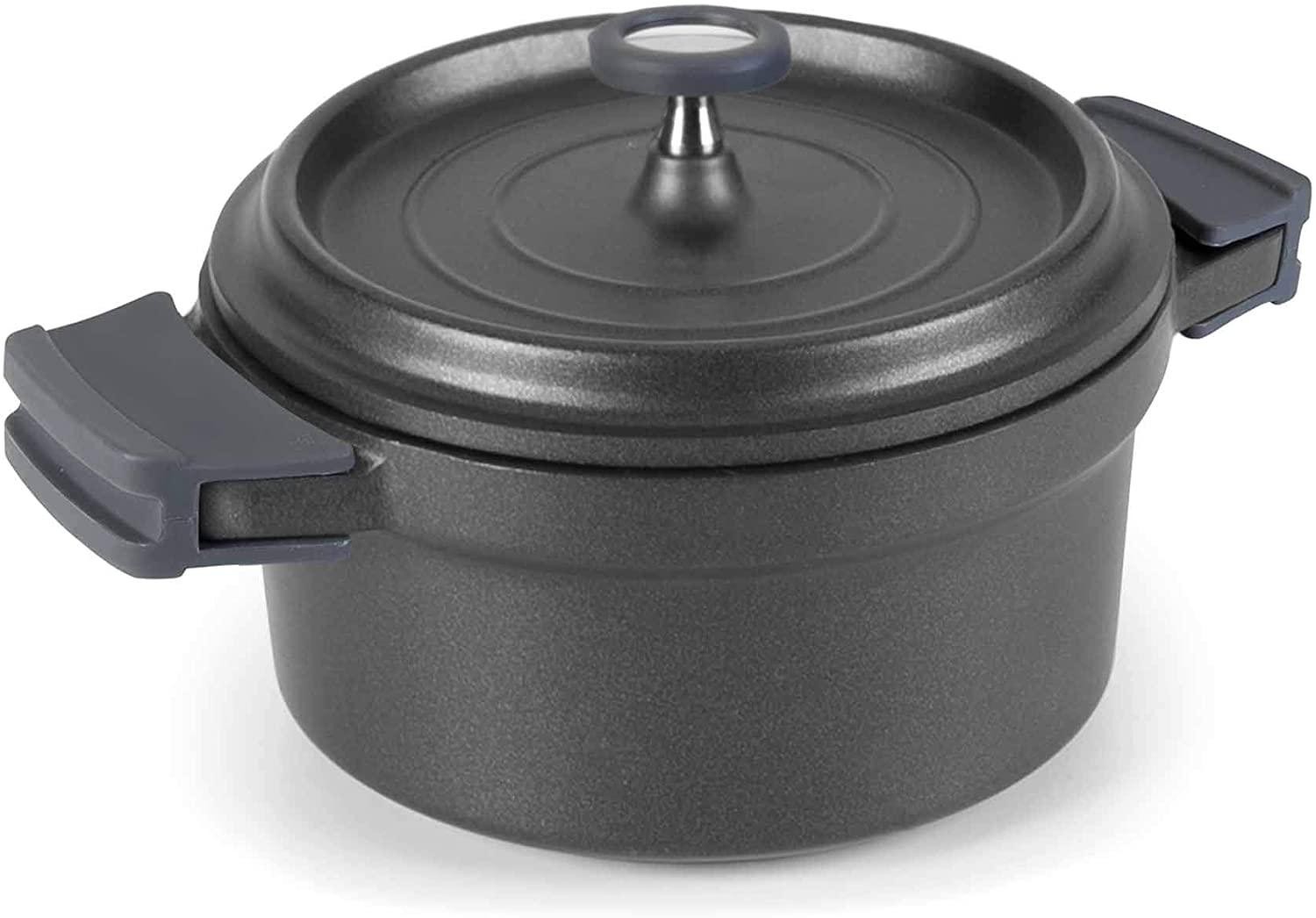 Lacor 16 Cm Cast Aluminium Casserole, Black