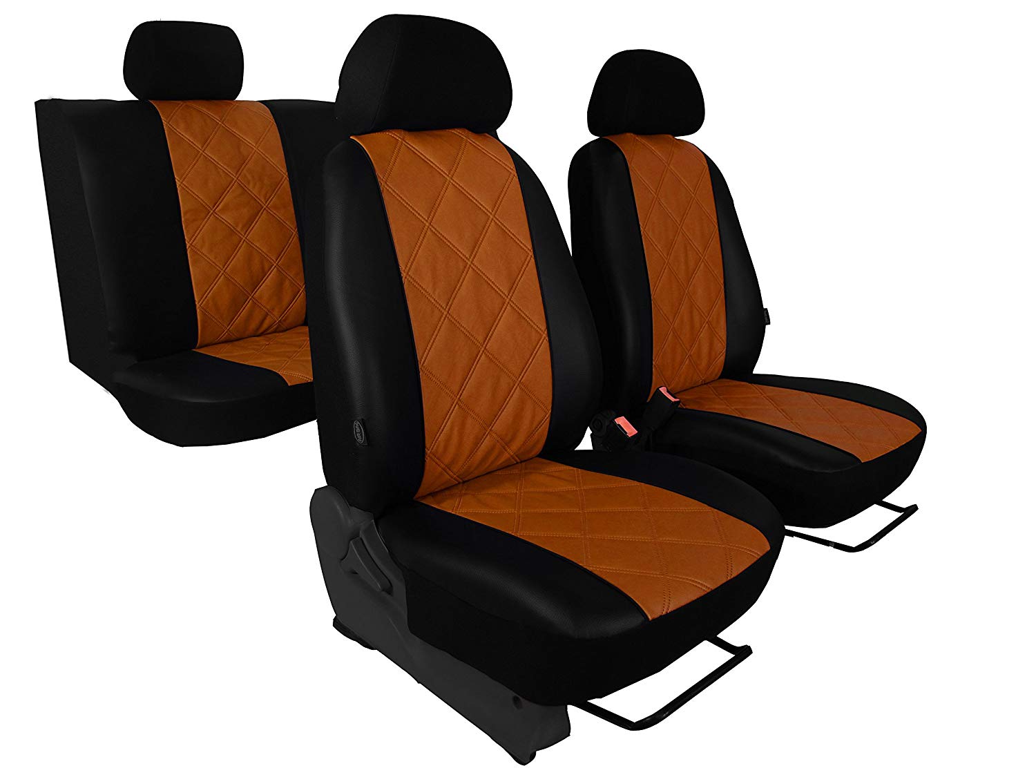 Pokter VAUXHALL CORSA E Eco Leather Seat Covers with Diagonal Quilted Seat in 5 Colours