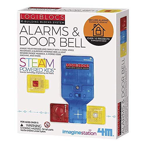 4M 406804 Logiblocks-Alarm Tech, Mehrfarbig