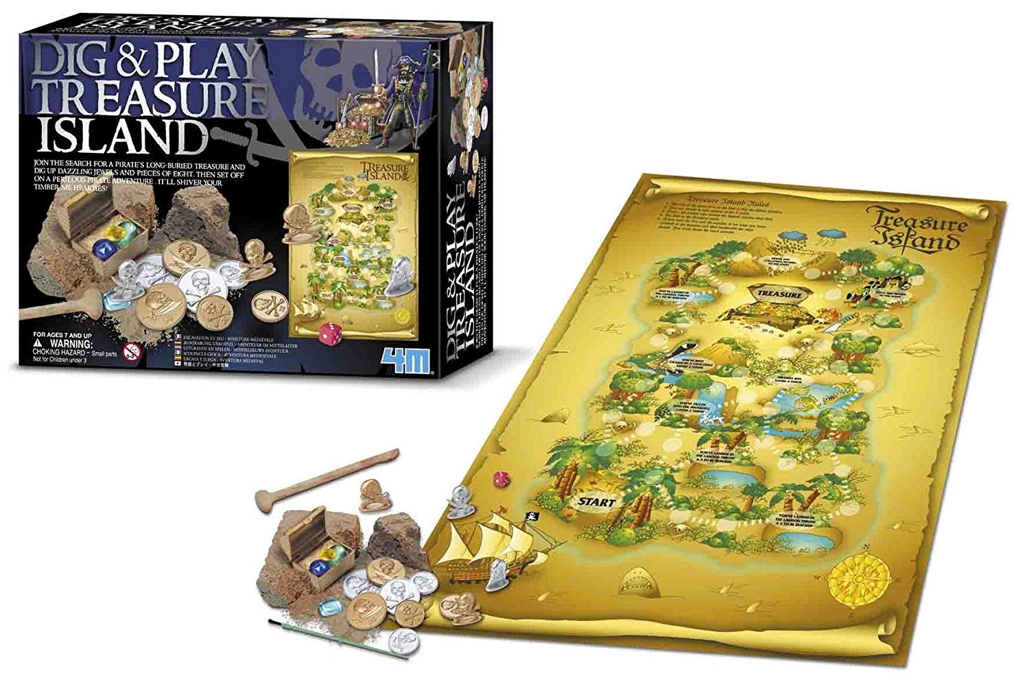 Great Gizmo M Treasure Island Dig And Play