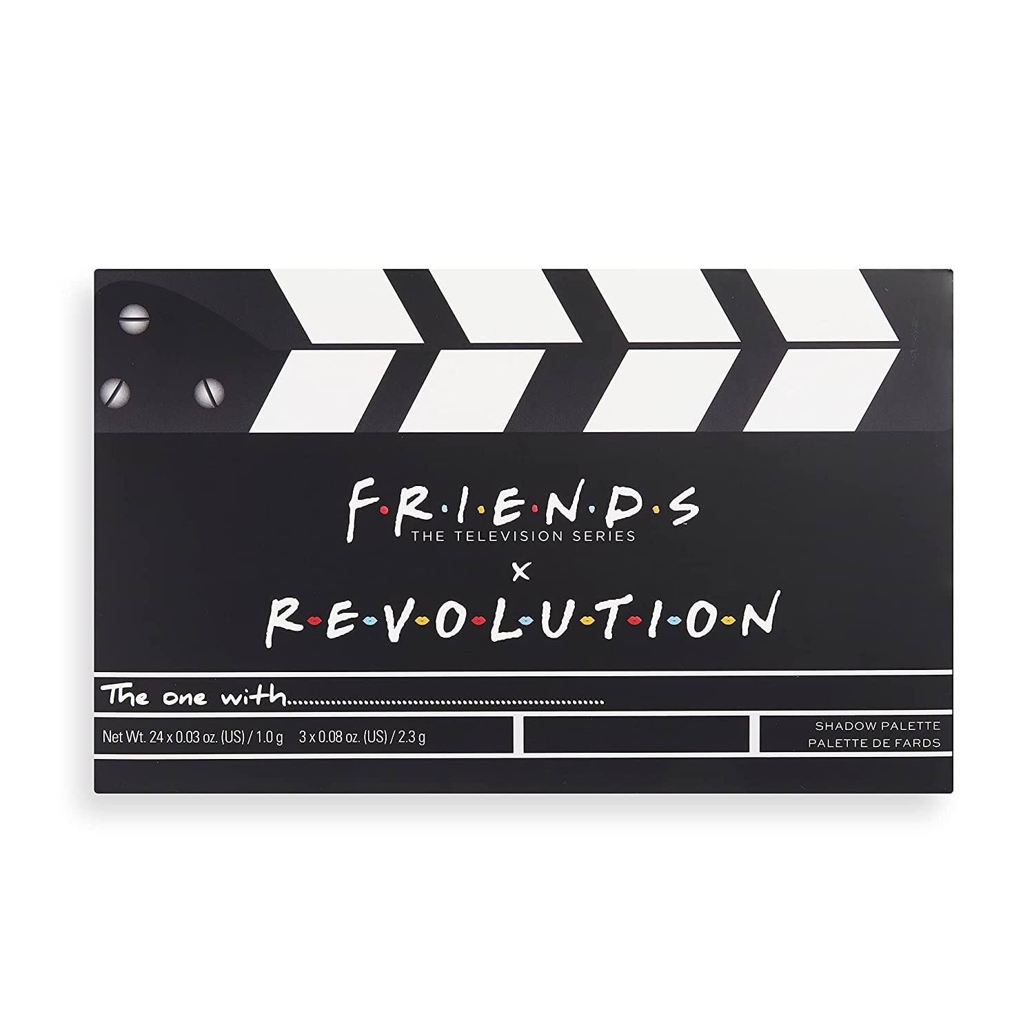 Makeup Revolution X Friends Flawless Limitless Eyeshadow Palette, Multicoloured, 1 piece (1 piece), ‎multicoloured
