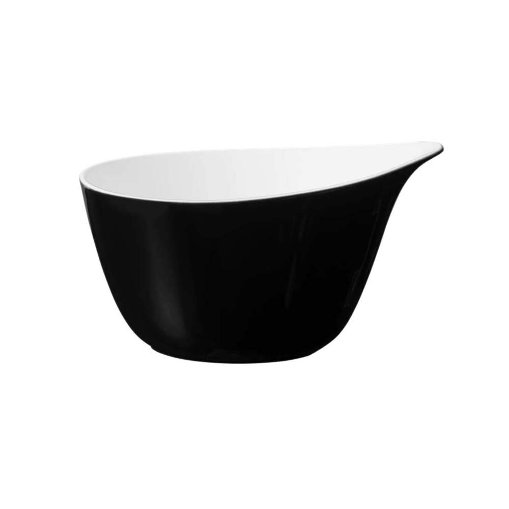 Seltmann Weiden Seltmann Life Fashion Glamorous Cereal Bowl with Handle 0.60 L Black 2-Piece
