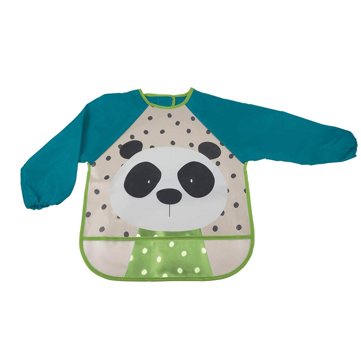 Olmitos Bib with sleeves, panda, PEVA, sleeves: 100% polyester.