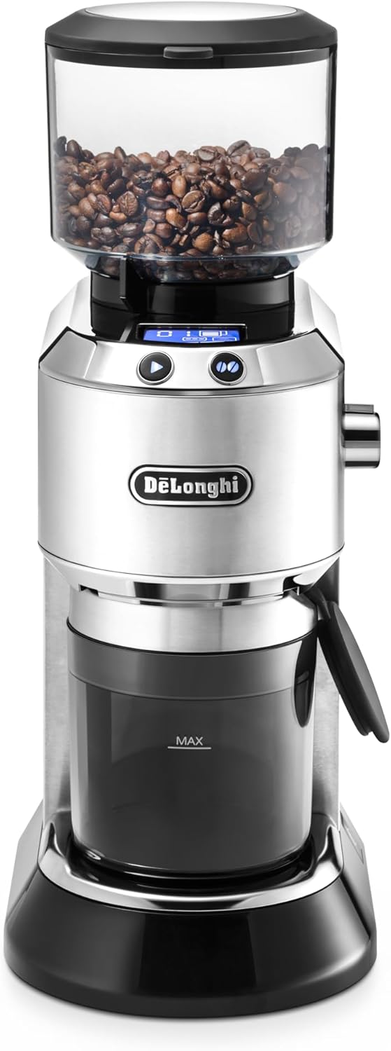 De\'Longhi KG 521.M Electric Coffee Grinder, Silver