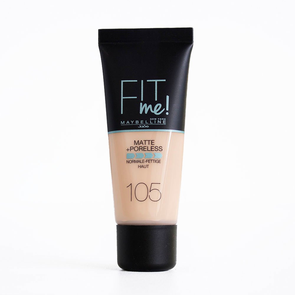 Fit me! Matte & Poreless Make up by Maybelline 30 ml, ‎105 light