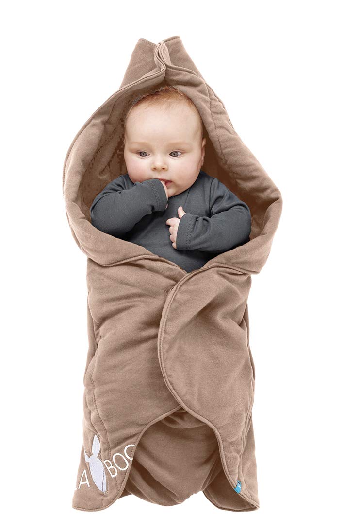 Wallaboo Fleur Pendant Titz, for Pram, for baby seat, Child car Suße Flower, 0 – 12 Months taupe