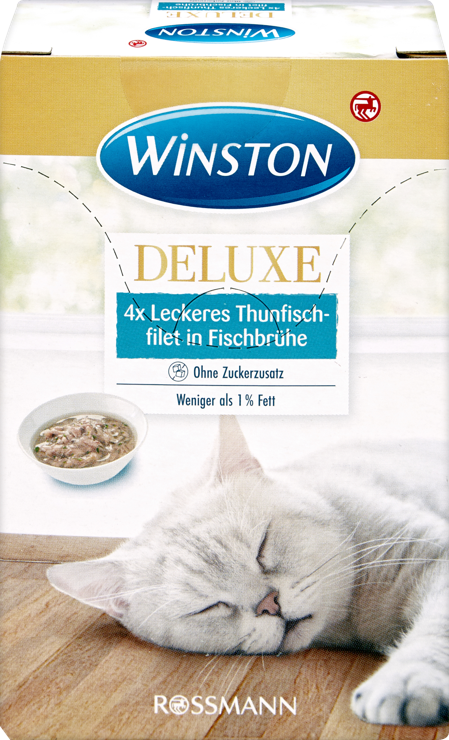 Winston 4x Delicious tuna fillet in fish broth