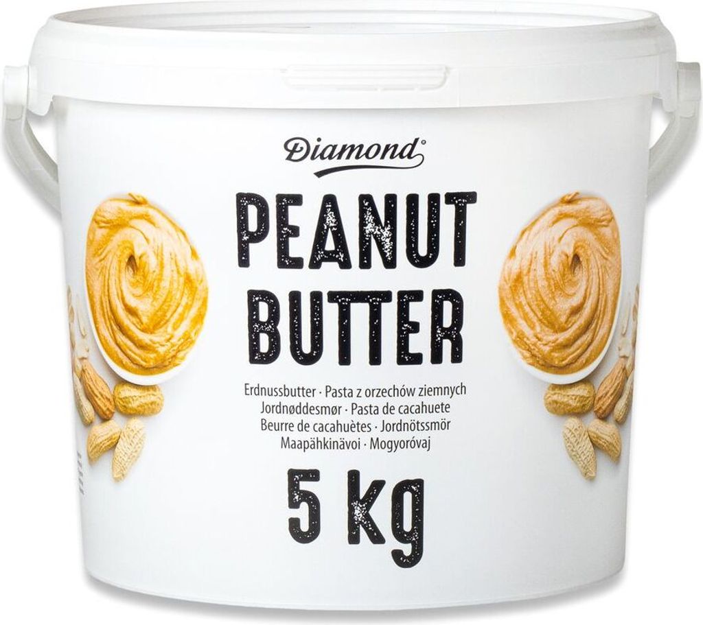 5 kg DIAMOND peanut butter from Holland in a storage container | Peanut paste | Peanut butter bucket