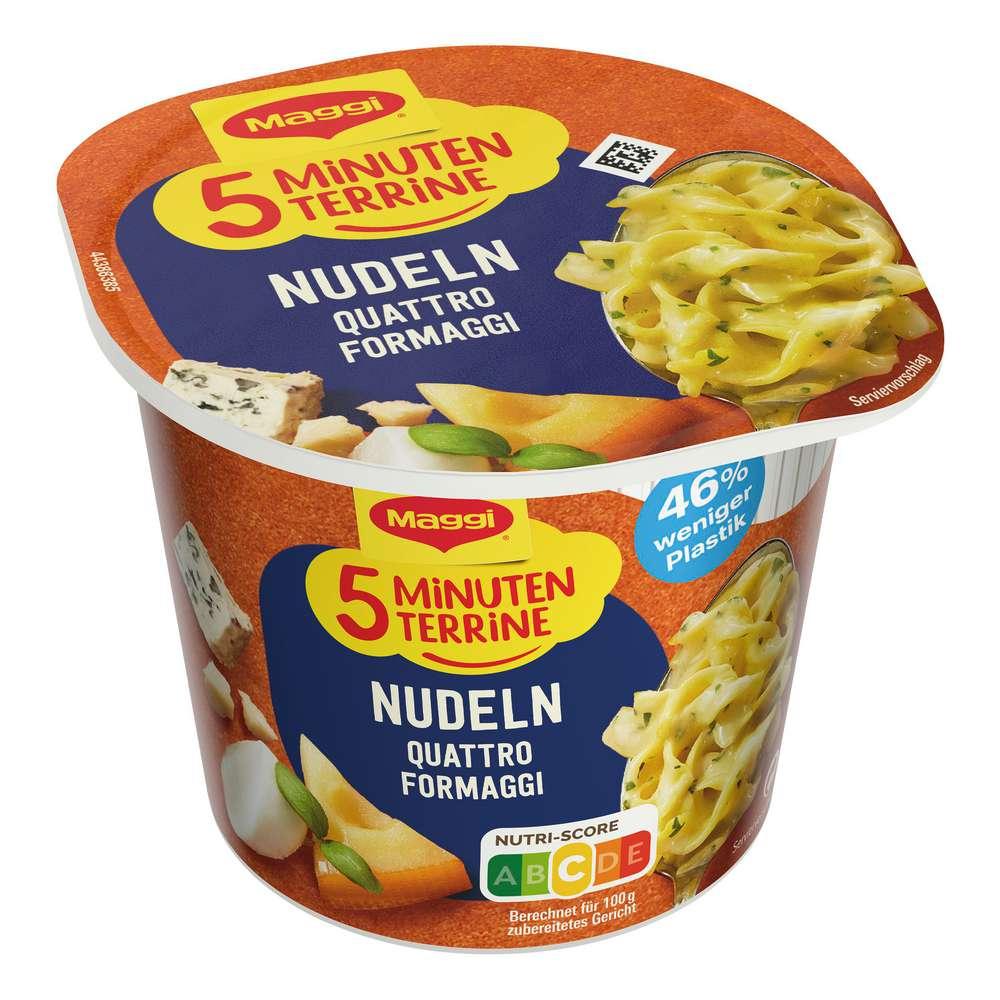 Maggi 5-minute terrine, pasta Quattro Formaggi