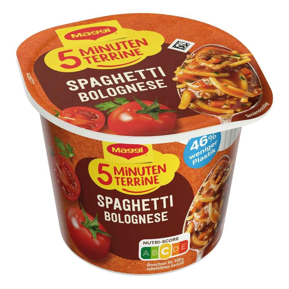 Maggi 5 minute terrine, spaghetti bolognese