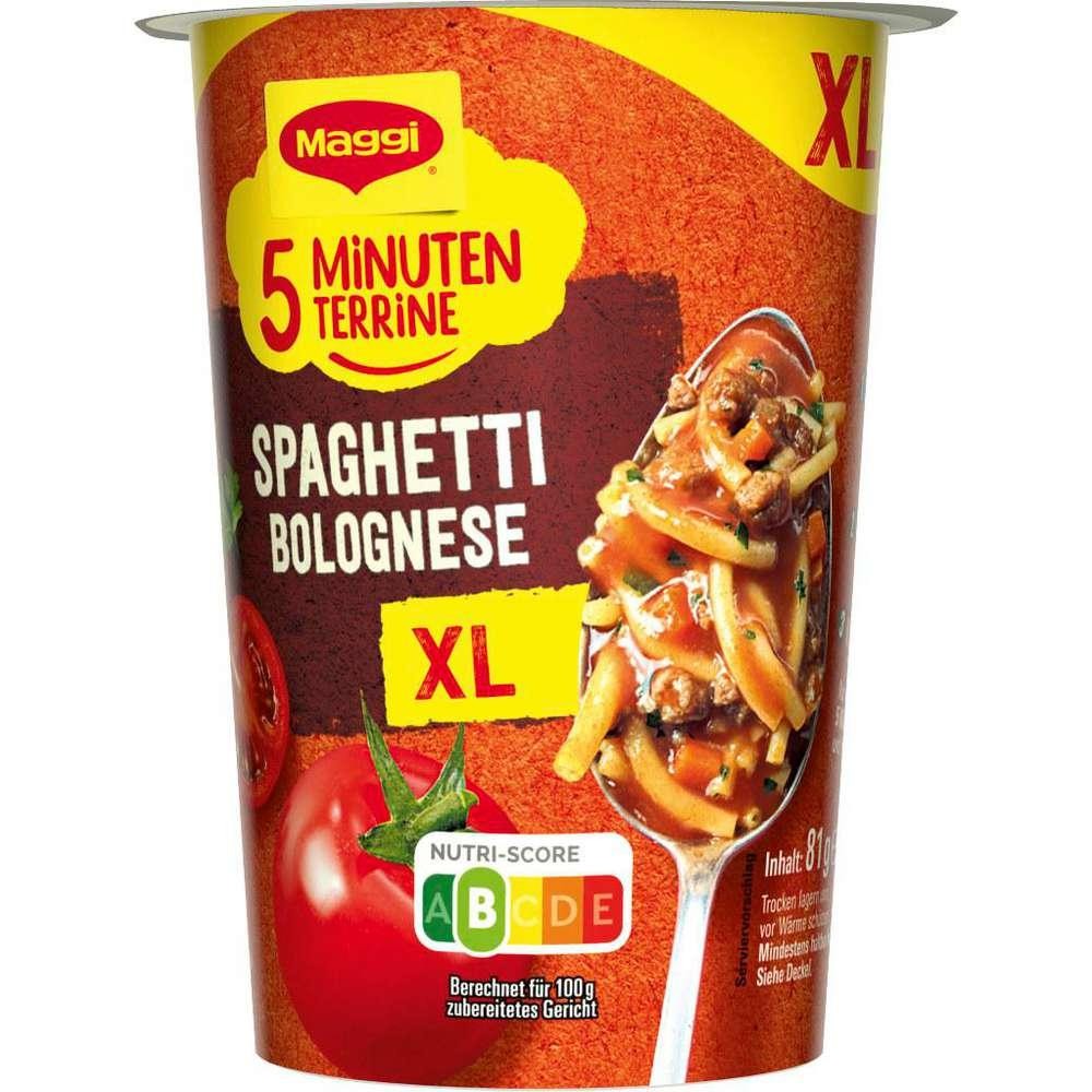 Maggi 5 minutes Terrine XL, Spaghetti Bolognese