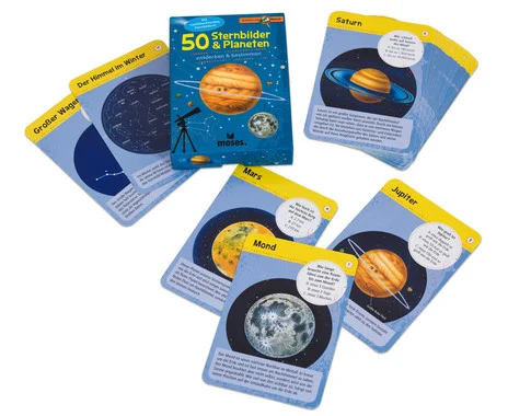 50 constellations and planets
