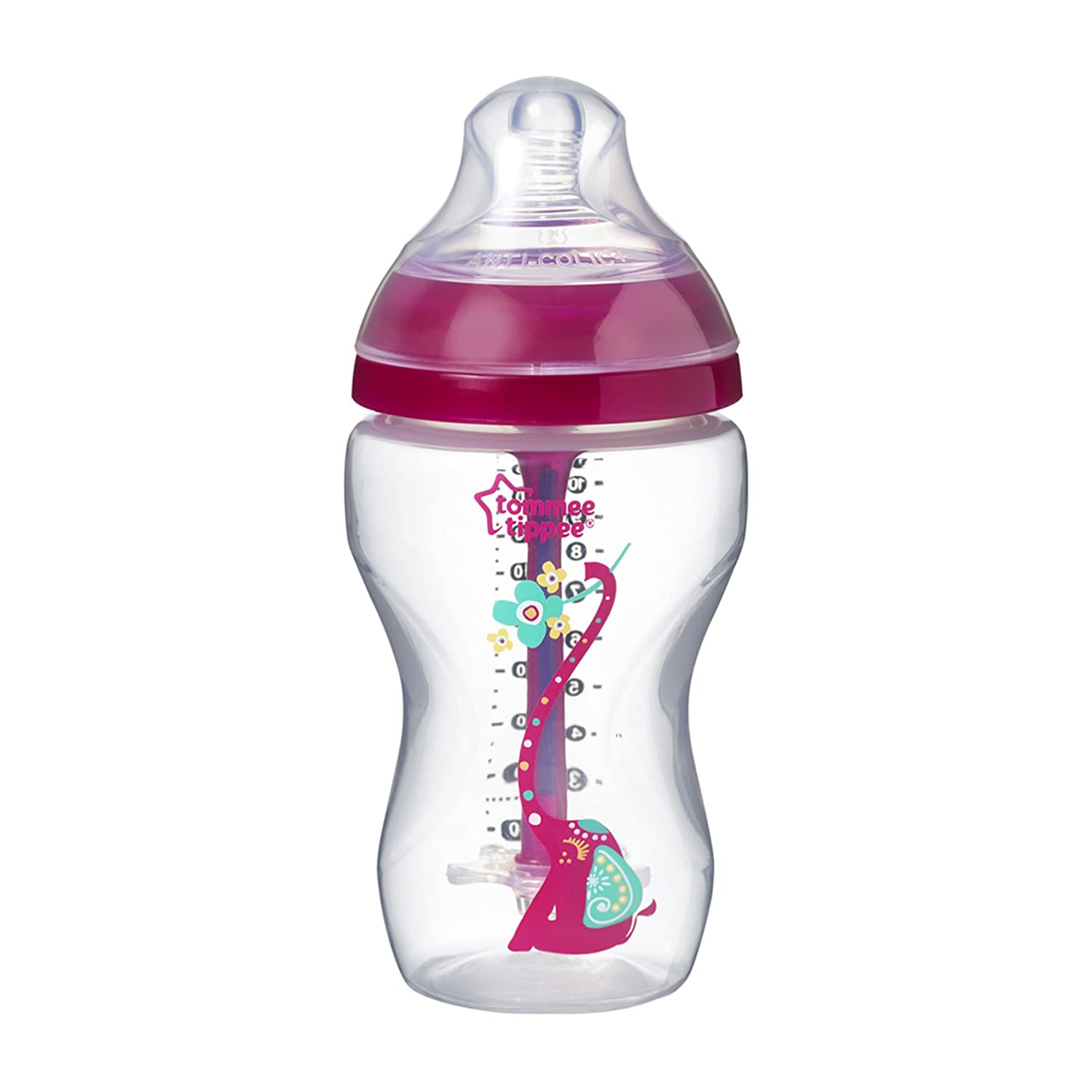 Tommee Tippee 42257985 Advanced Anti-colic Vial 340 ml x 1, pink