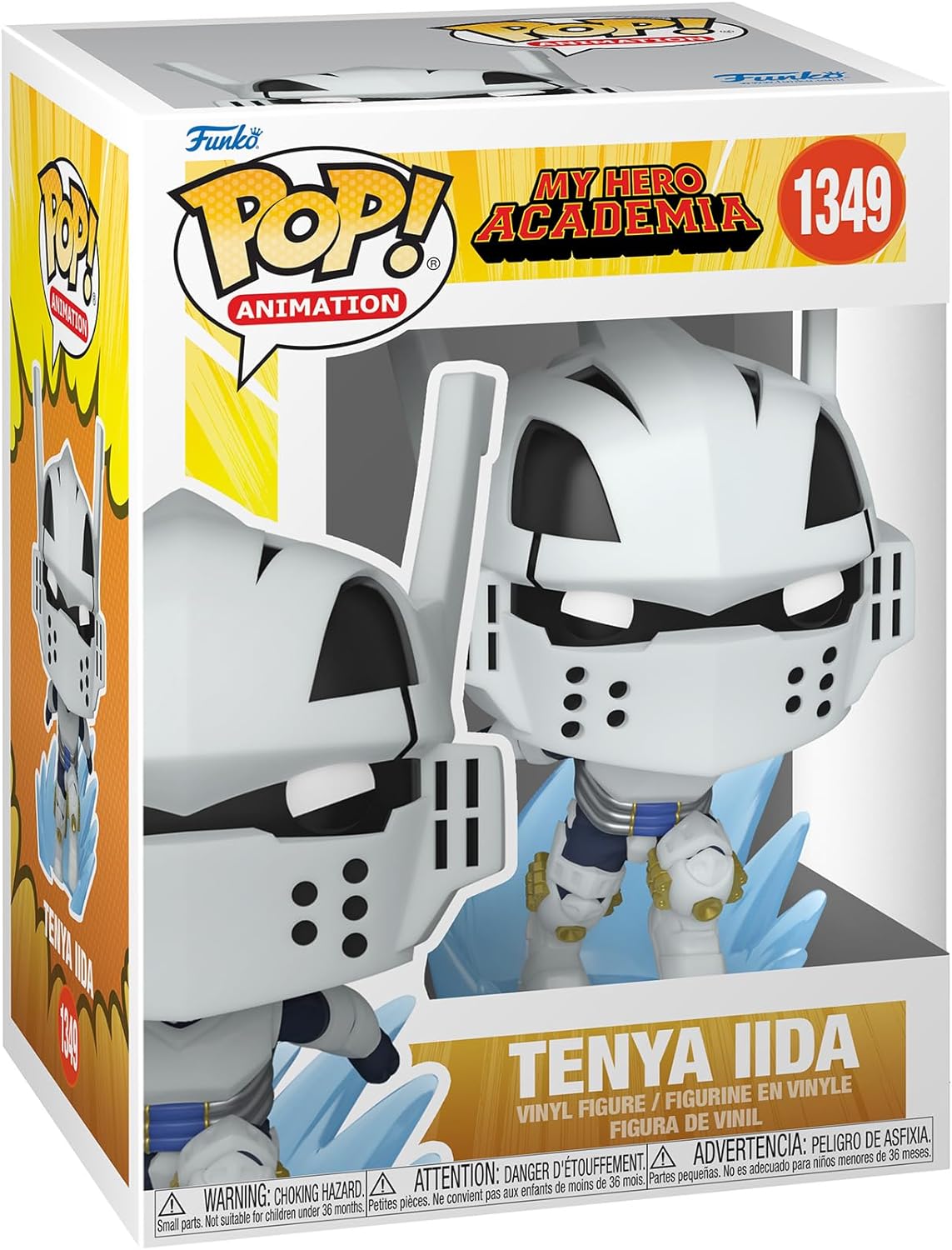 Funko Pop! Animation: MHA - Tenya Iida - Ingenium - (Recipro Burst) - My Hero Academia - Vinyl Collectible Figure - Gift Idea - Official Merchandise - Toys For Children and Adults - Anime Fans