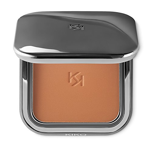 KIKO Milano Flawless Fusion Bronzer Powder 01 | Bronzing Powder with Even Finish, ‎01 natural tan