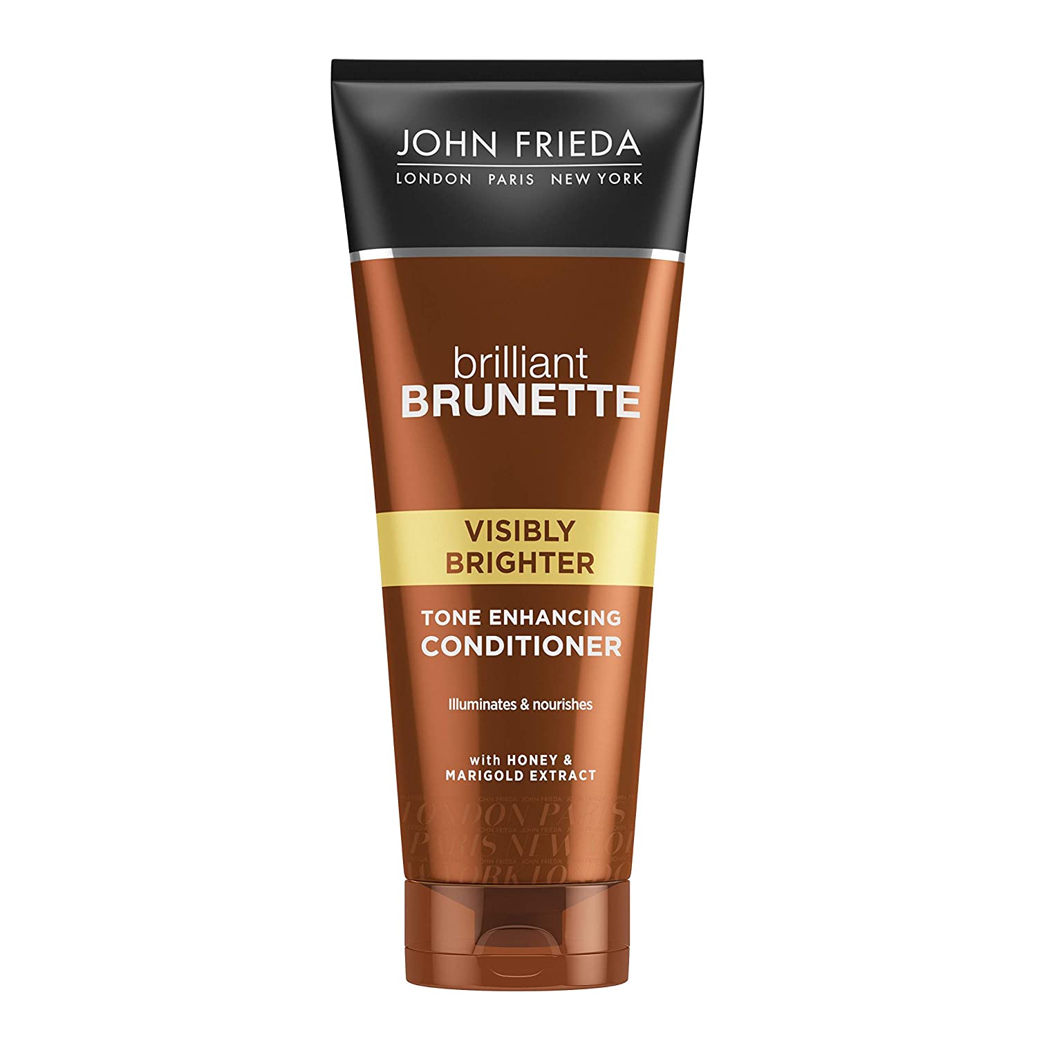 John Frieda Brilliant Brunette Visibly Brigher Lightening Shampoo, ‎conditioner