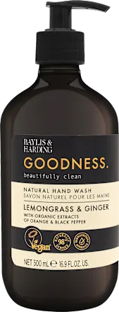 Baylis & Harding Goodness Lemongrass & Ginger liquid soap, 500 ml