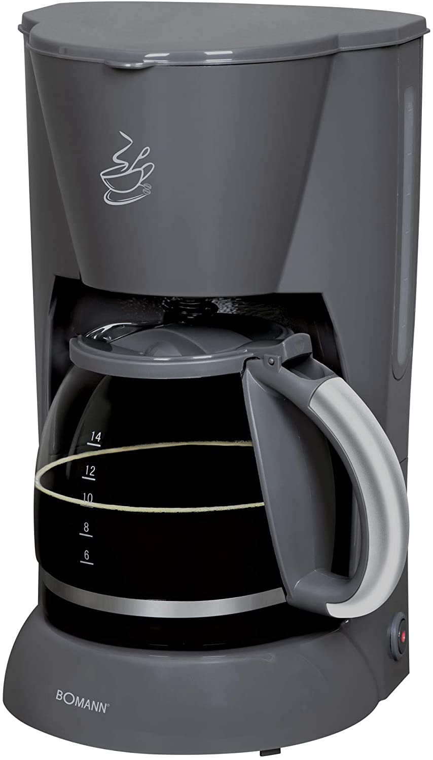 Bomann KA 183 CB Coffee Machine for 12-14 Cups of Coffee, Approx. 1.5 L Cap