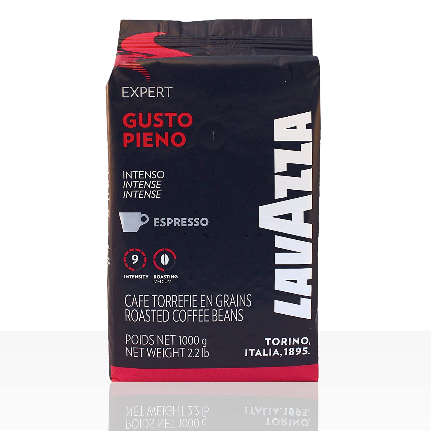 LAVAZZA Espresso Vending - GUSTO PIENO ( 6 x 1000 g ) ganze Bohne