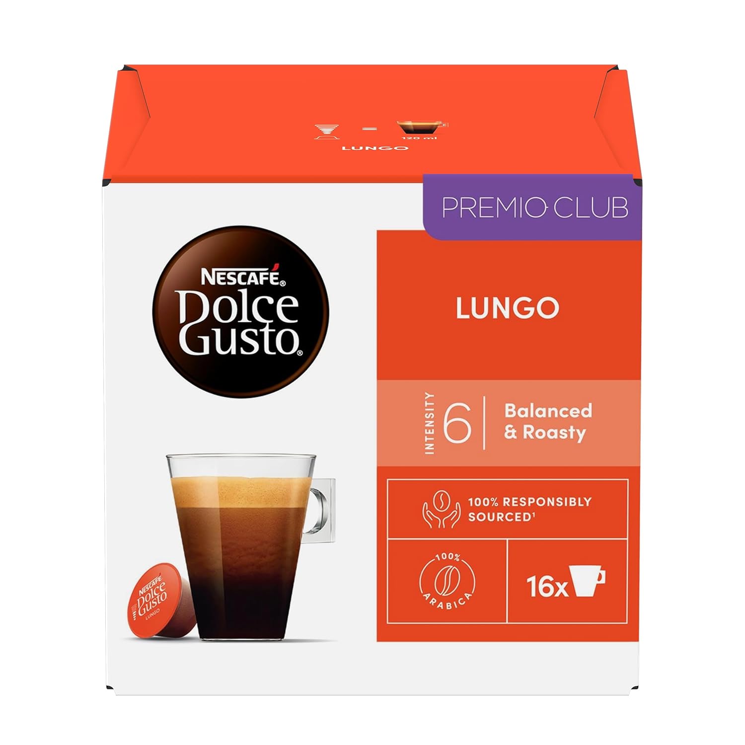 Nescafé Nestle \'Caffe Lungo\' for Dolce Gusto